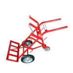 Gas Cylinder Trolley - Heavly Duty / Double / 3 Wheeler